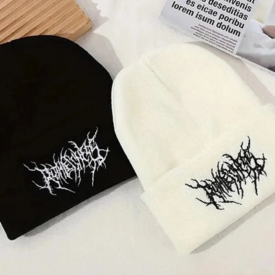 FITFOCUS.bonnet noir/blanc