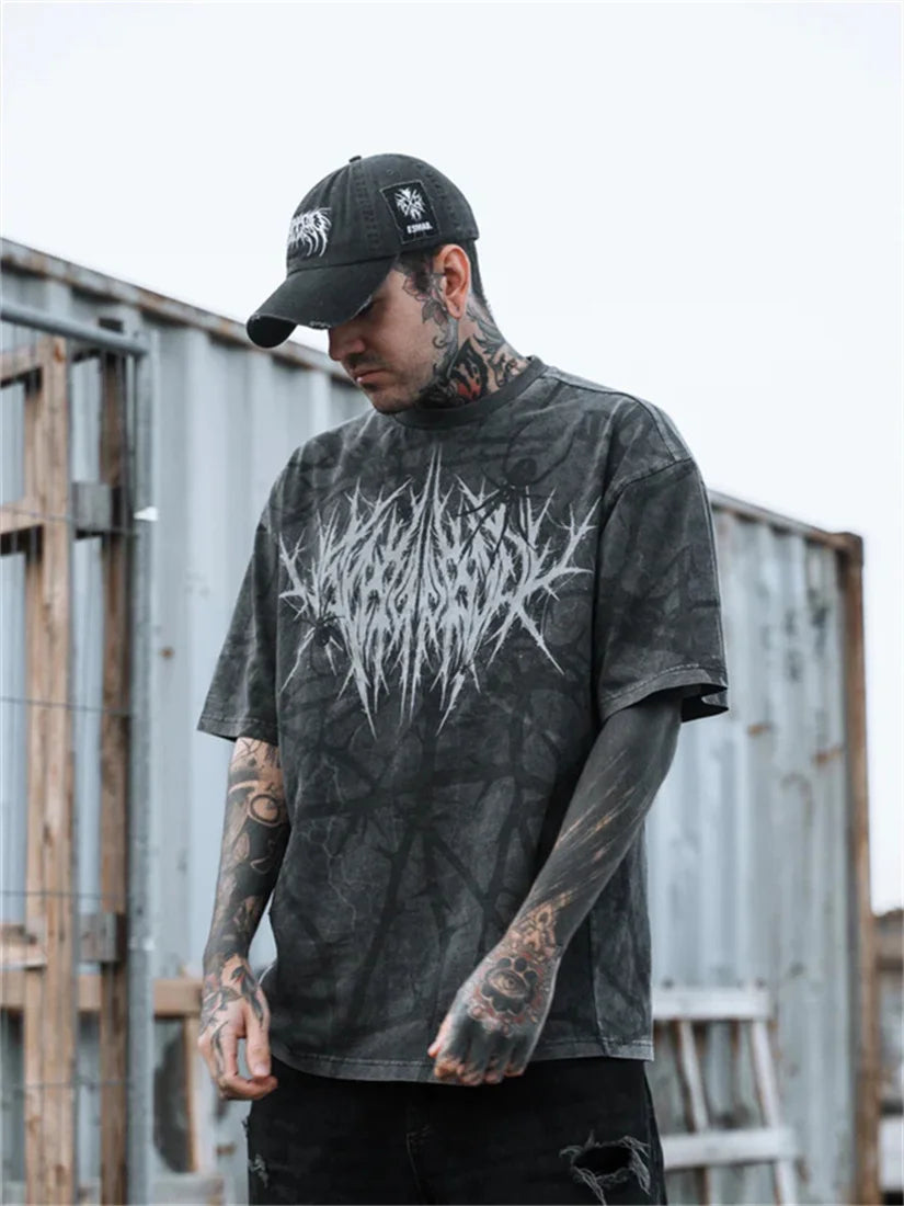 FITFOCUS. Tee shirt oversize winter arc.