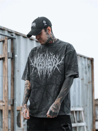 FITFOCUS. Tee shirt oversize winter arc.