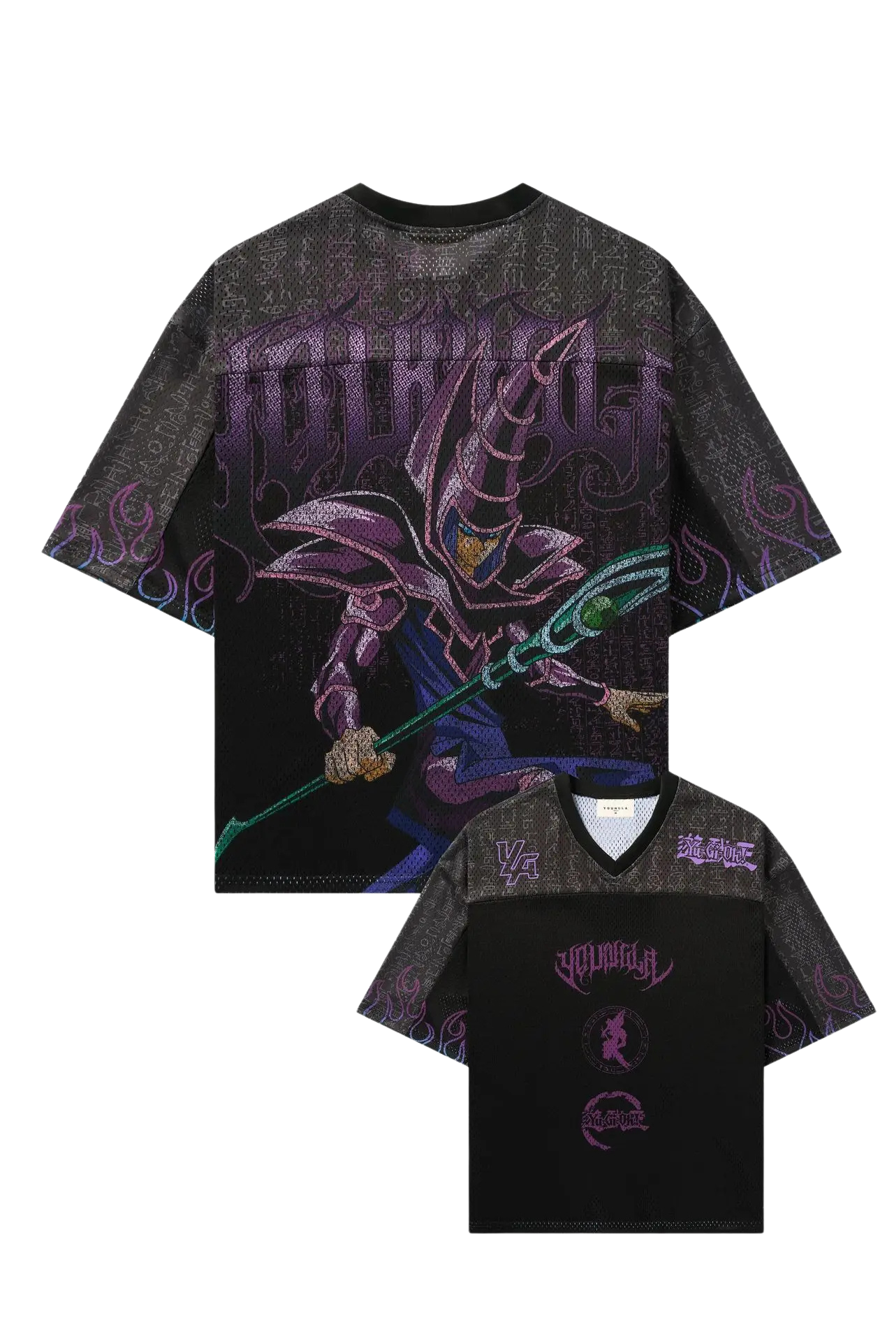 FITFOCUS. Tee shirt oversize theme HU GI OH!