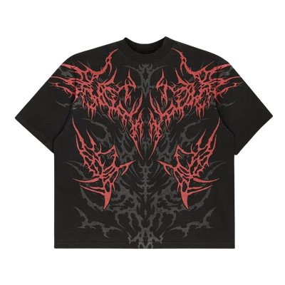 FITFOCUS. Tee shirt gothique winter arc oversize.
