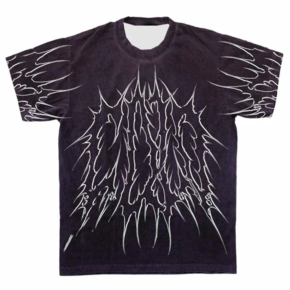 FITFOCUS. Tee shirt oversize winter arc.